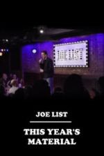 Watch Joe List: This Year\'s Material (TV Special 2022) 9movies